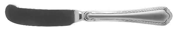 Satin Rossini (Stainless) Hollow Handle Master Butter Knife