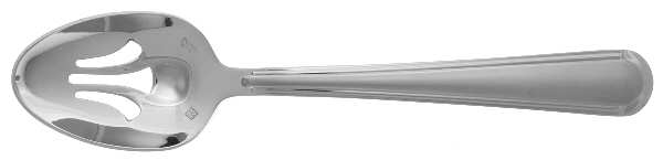 Satin Verdi (Stainless) Pierced Solid Serving Spoon