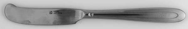 Mascagni (Stainless) Butter Spreader Hollow Hdl-Paddle/Stainless Blade