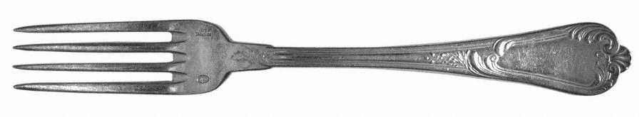 Laurier (Silverplate on Nickel) Fork