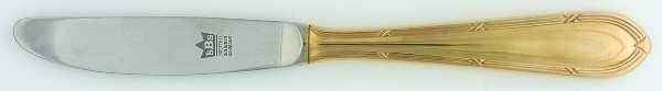 SBB6 (GOLD ELECTROPLATE) Modern Solid Knife