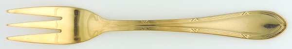 SBB6 (GOLD ELECTROPLATE) Individual Salad Fork