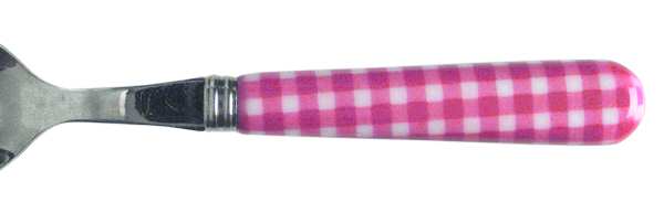 Gingham-Red (STAINLESS) Teaspoon