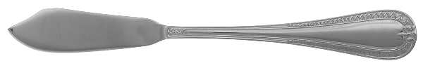 Monaco (Stainless, Glossy) Flat Handle Master Butter Knife