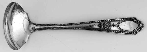SD1 (Silverplate) Solid Piece Cream Ladle