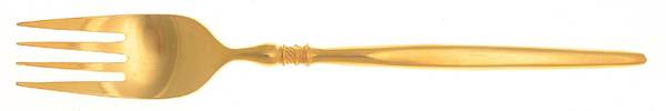Golden Ventura (Gold Electroplate) Individual Salad Fork