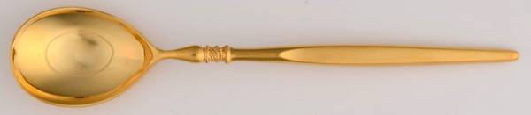 Golden Ventura (Gold Electroplate) Sugar Spoon