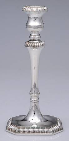 Silverplate Hollowware 9" Candlestick