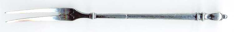 SOS6 (STERLING) Short Handle Pickle/Olive Fork