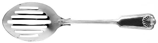 Gainsborough (Silverplate) Pierced Tablespoon (Serving Spoon)