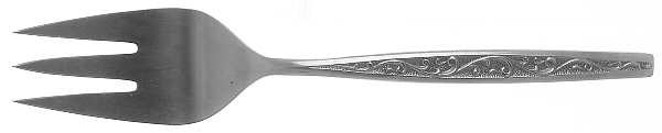 SXT1 (STAINLESS) Medium Solid Cold Meat Serving Fork