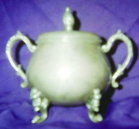 SHC1 (Silverplate, Hollowware) Sugar Bowl & Lid