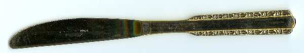 SRB233 (GOLD ELECTROPLATE) Modern Solid Knife