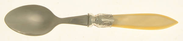 Baguette-Pearlized (Stainless) Demitasse Spoon