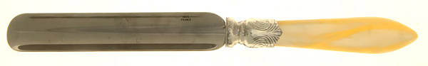 Baguette-Pearlized (Stainless) Cucumber Scoop/Serving