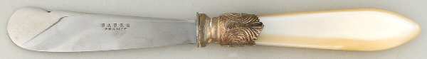 Baguette-Pearlized (Stainless) Hollow Handle Master Butter Knife