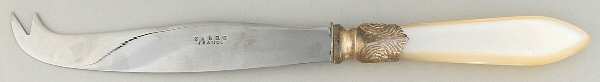 Baguette-Pearlized (Stainless) Solid Cheese Serving Pick