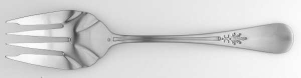 Grand Buffet (Stainless) Medium Solid Cold Meat Serving Fork
