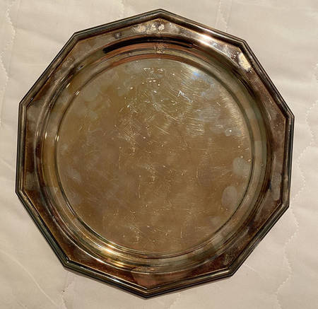 Century (Silverplate, Hollowware) Round Silverplate Tray