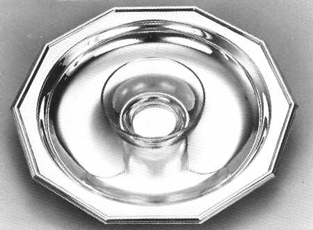 Century (Silverplate, Hollowware) Shrimp and Dip Server with Liner
