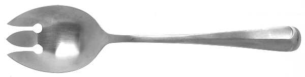 Colonial Manor (Stainless) Solid Salad Serving Fork