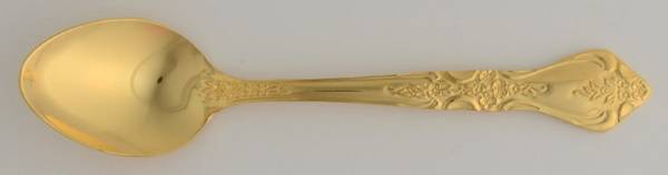 Gold Kings Berry (Gold Electroplate) Teaspoon
