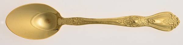 Gold Precious Rose (Gold Electroplate) Teaspoon
