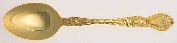 Gold Precious Rose (Gold Electroplate) Tablespoon (Serving Spoon)
