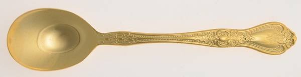 Gold Precious Rose (Gold Electroplate) Sugar Spoon