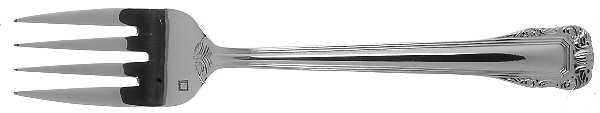 Savoy (Stainless) Large Solid Cold Meat Serving Fork