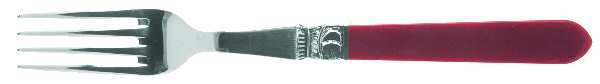 Cannes-Burgundy (Stainless) Hollow Handle Fork