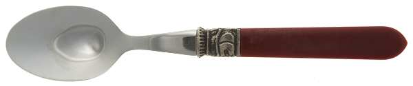 Cannes-Burgundy (Stainless) Hollow Handle Teaspoon