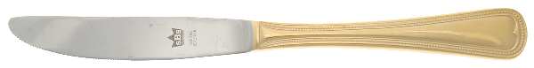 SBB8 (Gold Electroplate) Modern Solid Knife