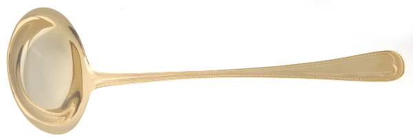 SBB8 (Gold Electroplate) Solid Soup Ladle