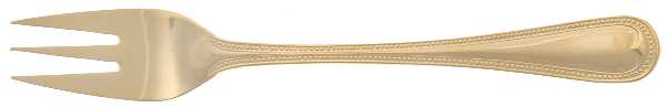 SBB8 (Gold Electroplate) Dessert Fork