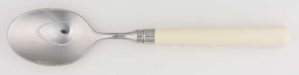 Spectrum-Ivory (Stainless) Place/Oval Soup Spoon