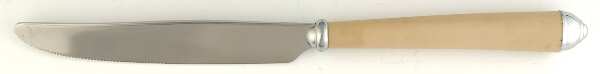 Mezzo-Beige (Stainless, Plastic) New French Hollow Knife