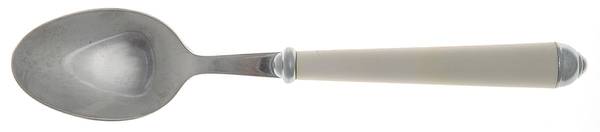 Mezzo-White (Stainless, Plastic) Place/Oval Soup Spoon