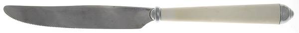 Mezzo-White (Stainless, Plastic) New French Hollow Knife