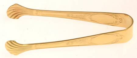 SBB9 (Gold Electroplate) Sugar Tongs