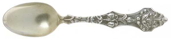 Floral Series #1 (Sterling) Five O'Clock Spoon