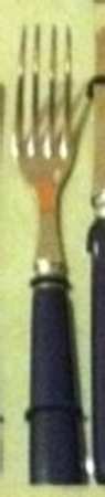 Cambridge-Dark Blue (Stainless) Fork