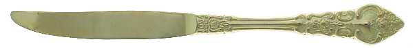 SRB247 (Gold Electroplate) Modern Hollow Knife