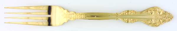 SRB249 (Gold Electroplate) Individual Salad Fork