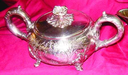 SHC57 (Silverplate, Hollowware) Sugar Bowl & Lid