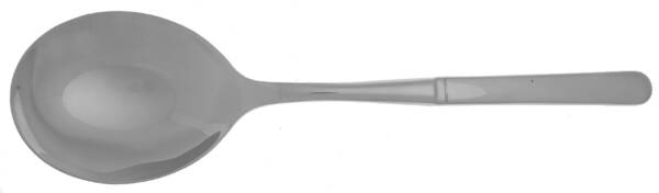 Strand (Stainless) Casserole Spoon with Smooth Stainless Bowl HC