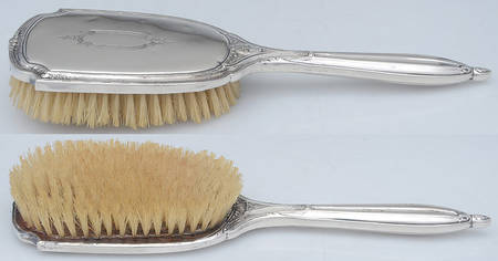 SBS13 (Sterling, Hollowware) Hair Brush