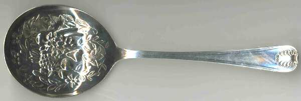 SSD1 (Silverplate) Solid Smooth Berry/Casserole Spoon
