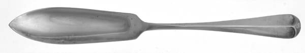 Rattail (Silverplate) Individual Solid Fish Knife