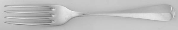 Rattail (Silverplate) Fork